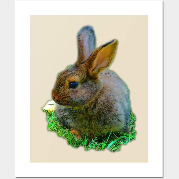 Little bunny Wall Art by MarionsArt